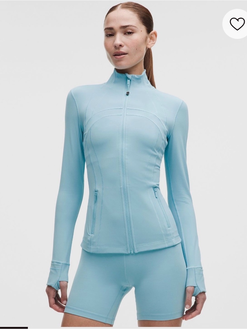 NWT Lululemon define Jacket in Foam cloud. New color. Size: 8. Retail: $128.